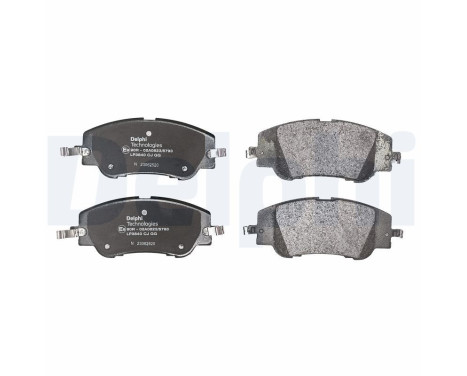 Brake pad set, disc brake LP3840 Delphi, Image 2