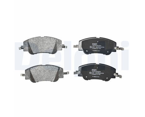 Brake pad set, disc brake LP3840 Delphi, Image 3