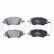 Brake pad set, disc brake LP3840 Delphi, Thumbnail 3