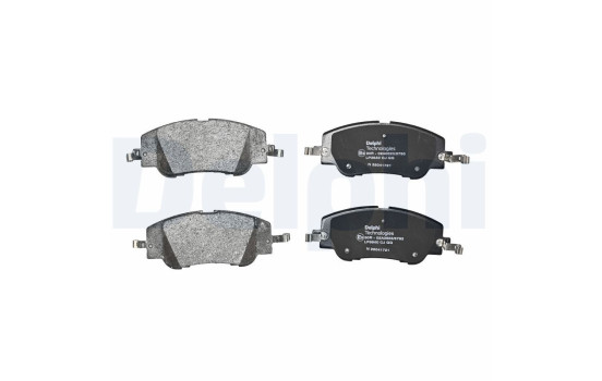 Brake pad set, disc brake LP3840 Delphi, Image 2