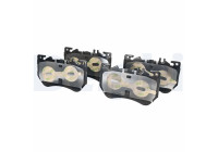 Brake pad set, disc brake LP3842 Delphi