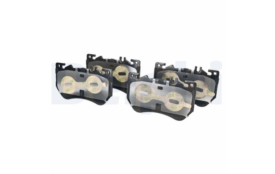 Brake pad set, disc brake LP3842 Delphi