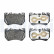 Brake pad set, disc brake LP3842 Delphi, Thumbnail 2