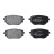 Brake pad set, disc brake LP3848 Delphi, Thumbnail 3