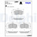 Brake pad set, disc brake LP3854 Delphi, Thumbnail 3