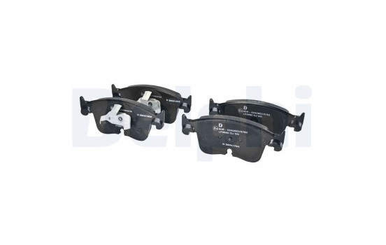 Brake pad set, disc brake LP3860 Delphi
