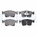 Brake pad set, disc brake LP3860 Delphi, Thumbnail 2
