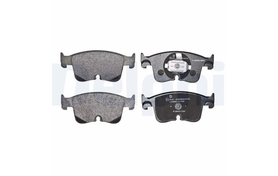 Brake pad set, disc brake LP3860 Delphi, Image 2