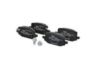 Brake pad set, disc brake LP3863 Delphi