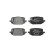 Brake pad set, disc brake LP3863 Delphi, Thumbnail 2