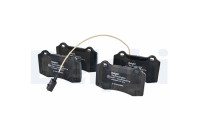 Brake pad set, disc brake LP3866 Delphi