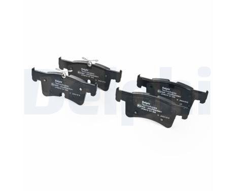 Brake pad set, disc brake LP3873 Delphi