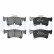 Brake pad set, disc brake LP3873 Delphi, Thumbnail 2
