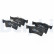 Brake pad set, disc brake LP3873 Delphi, Thumbnail 2