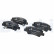 Brake pad set, disc brake LP3874 Delphi, Thumbnail 2