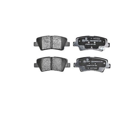 Brake pad set, disc brake LP3874 Delphi, Image 2