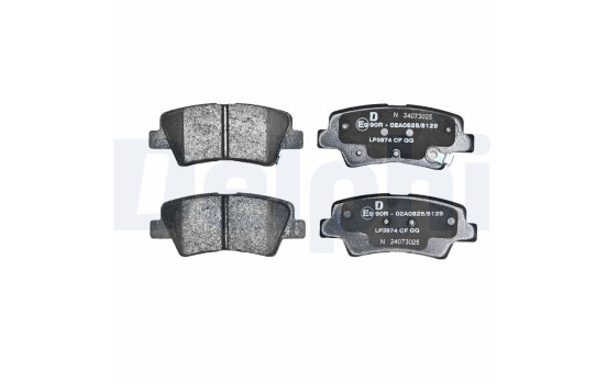 Brake pad set, disc brake LP3874 Delphi, Image 2