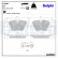 Brake pad set, disc brake LP3882 Delphi, Thumbnail 3