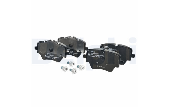 Brake pad set, disc brake LP3883 Delphi