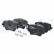 Brake pad set, disc brake LP3883 Delphi, Thumbnail 3