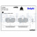 Brake pad set, disc brake LP3884 Delphi, Thumbnail 3