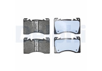 Brake pad set, disc brake LP3899 Delphi
