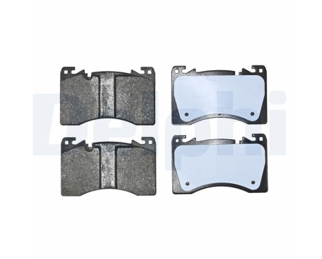 Brake pad set, disc brake LP3899 Delphi