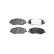 Brake pad set, disc brake LP3903 Delphi, Thumbnail 2