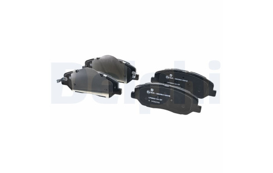 Brake pad set, disc brake LP3903 Delphi, Image 3