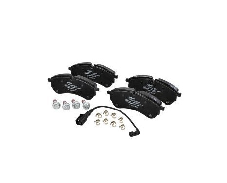 Brake pad set, disc brake LP3909 Delphi