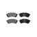 Brake pad set, disc brake LP3909 Delphi, Thumbnail 2