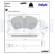 Brake pad set, disc brake LP3910 Delphi, Thumbnail 4