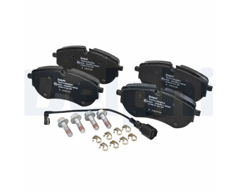 Brake pad set, disc brake LP3910 Delphi