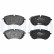 Brake pad set, disc brake LP3910 Delphi, Thumbnail 2