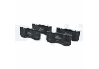Brake pad set, disc brake LP3911 Delphi