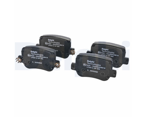 Brake pad set, disc brake LP3913 Delphi, Image 3