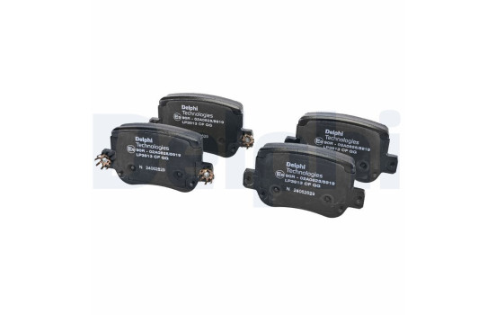 Brake pad set, disc brake LP3913 Delphi, Image 3