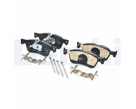 Brake pad set, disc brake LP3914 Delphi