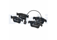 Brake pad set, disc brake LP3917 Delphi
