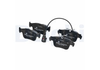 Brake pad set, disc brake LP3917 Delphi