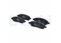 Brake pad set, disc brake LP3918 Delphi