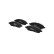 Brake pad set, disc brake LP3918 Delphi