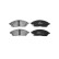Brake pad set, disc brake LP3918 Delphi, Thumbnail 2