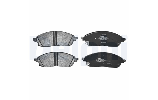 Brake pad set, disc brake LP3918 Delphi, Image 2
