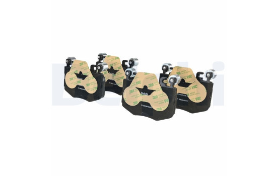 Brake pad set, disc brake LP3923 Delphi, Image 2