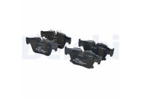 Brake pad set, disc brake LP3924 Delphi