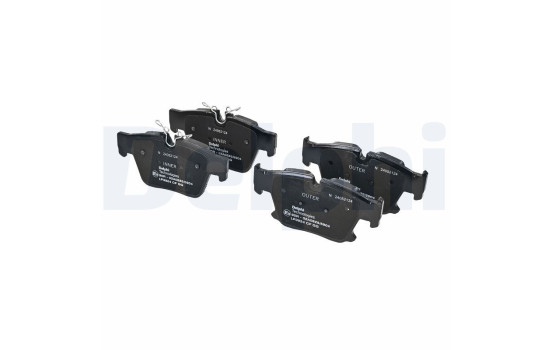 Brake pad set, disc brake LP3924 Delphi