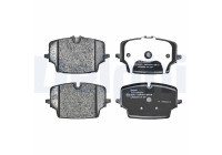 Brake pad set, disc brake LP3925 Delphi