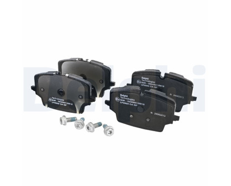 Brake pad set, disc brake LP3925 Delphi, Image 3