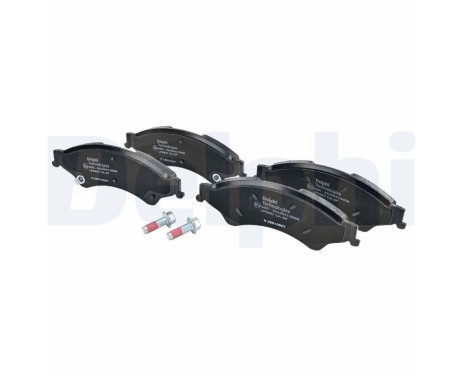 Brake pad set, disc brake LP3937 Delphi, Image 2